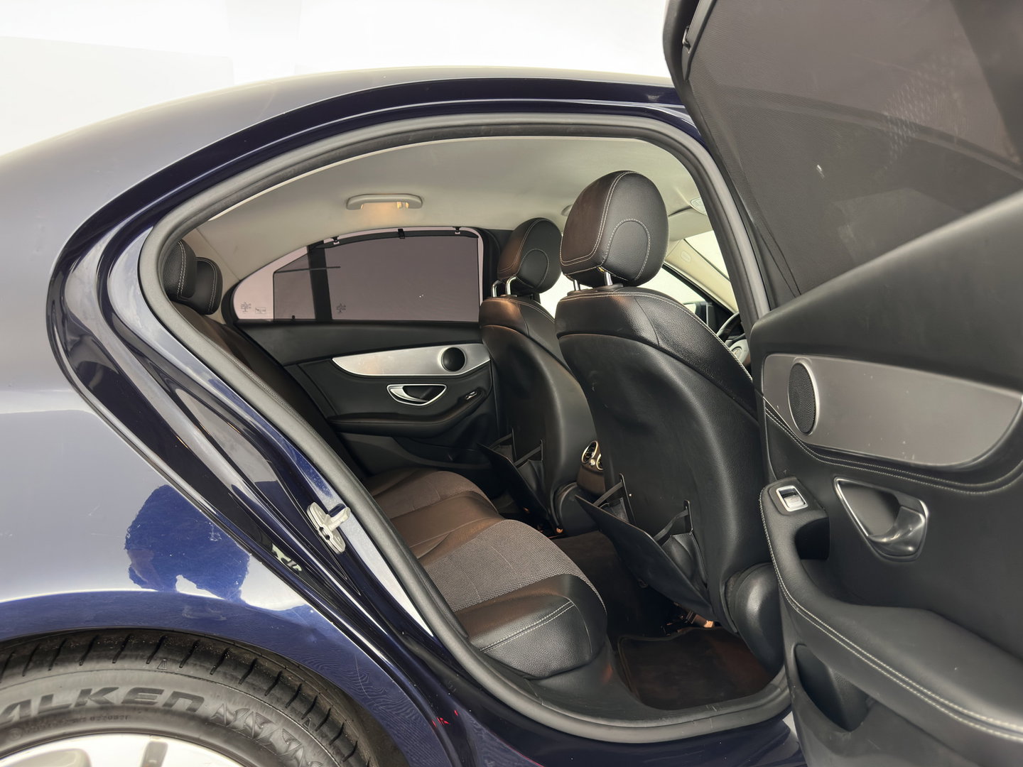 Mercedes-Benz C-Klasse 200 CDI (INCL-BTW) *LEATHER-FABRIC | NAVI-FULLMAP | COMFORTSEATS | ECC | PDC | CRUISE | PRIVACY-GLASS | 17''ALU*