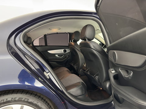 Mercedes-Benz C-Klasse 200 CDI (INCL-BTW) *LEATHER-FABRIC | NAVI-FULLMAP | COMFORTSEATS | ECC | PDC | CRUISE | PRIVACY-GLASS | 17''ALU*