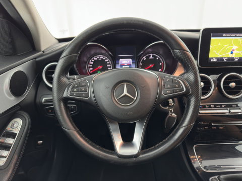 Mercedes-Benz C-Klasse 200 CDI (INCL-BTW) *LEATHER-FABRIC | NAVI-FULLMAP | COMFORTSEATS | ECC | PDC | CRUISE | PRIVACY-GLASS | 17''ALU*