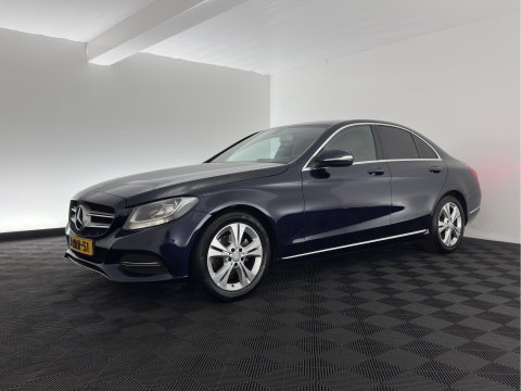 Mercedes-Benz C-Klasse 200 CDI (INCL-BTW) *LEATHER-FABRIC | NAVI-FULLMAP | COMFORTSEATS | ECC | PDC | CRUISE | PRIVACY-GLASS | 17''ALU*