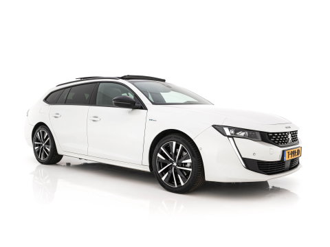 Peugeot 508 SW 1.6 HYbrid GT-Line Pack Business (Plug-in) {SoH-100%} (INCL-BTW) Aut. *PANO | LEATHER-MICROFIBRE | FOCAL®-AUDIO | FULL-LED | CRUISE-ADAPT. | BLINDSPOT | DAB | DIGI-COCKPIT | HEATED-SPORTSEATS | CAMERA | NAVI | SHIFTPADDLES | PRIVACY-GLASS | ...