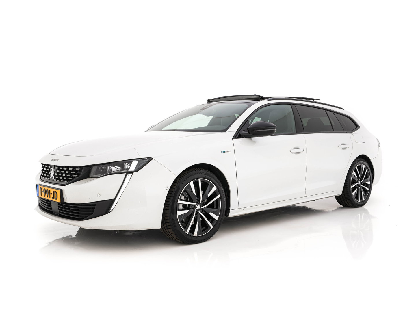 Peugeot 508 SW 1.6 HYbrid GT-Line Pack Business (Plug-in) {SoH-100%} (INCL-BTW) Aut. *PANO | LEATHER-MICROFIBRE | FOCAL®-AUDIO | FULL-LED | CRUISE-ADAPT. | BLINDSPOT | DAB | DIGI-COCKPIT | HEATED-SPORTSEATS | CAMERA | NAVI | SHIFTPADDLES | PRIVACY-GLASS | ...