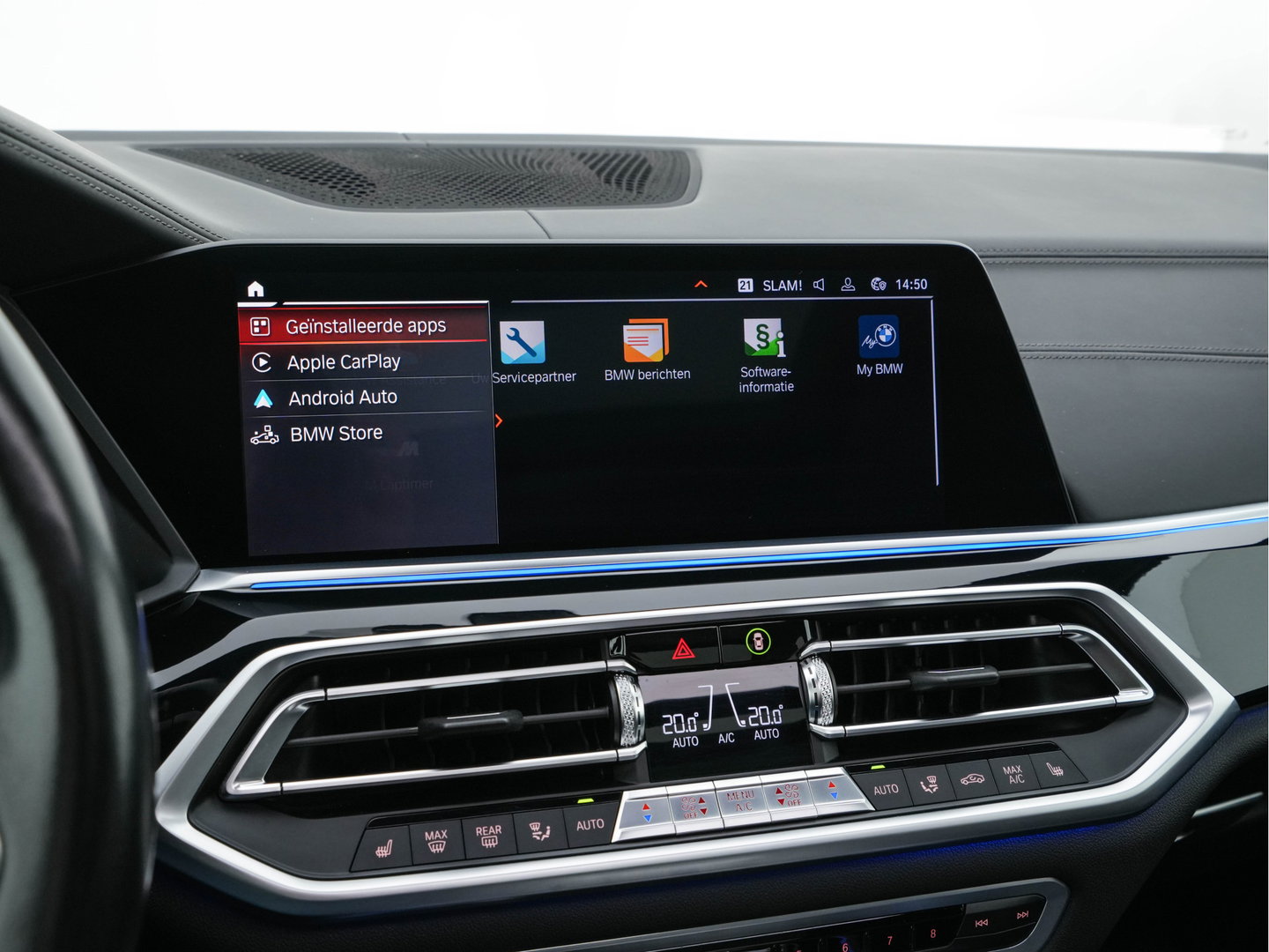 BMW X5 M50d M-Sportpack High Executive Aut. *PANO | HEAD-UP | LASER-LED | LEATHER | SOFT-CLOSE | ADAPTIVE-CRUISE | HARMAN/KARDON | BLIND-SPOT | MEMORY-PACK | TOP-VIEW | DIGI-COCKPIT | NAVI-FULLMAP | ECC | PDC | TOWBAR |