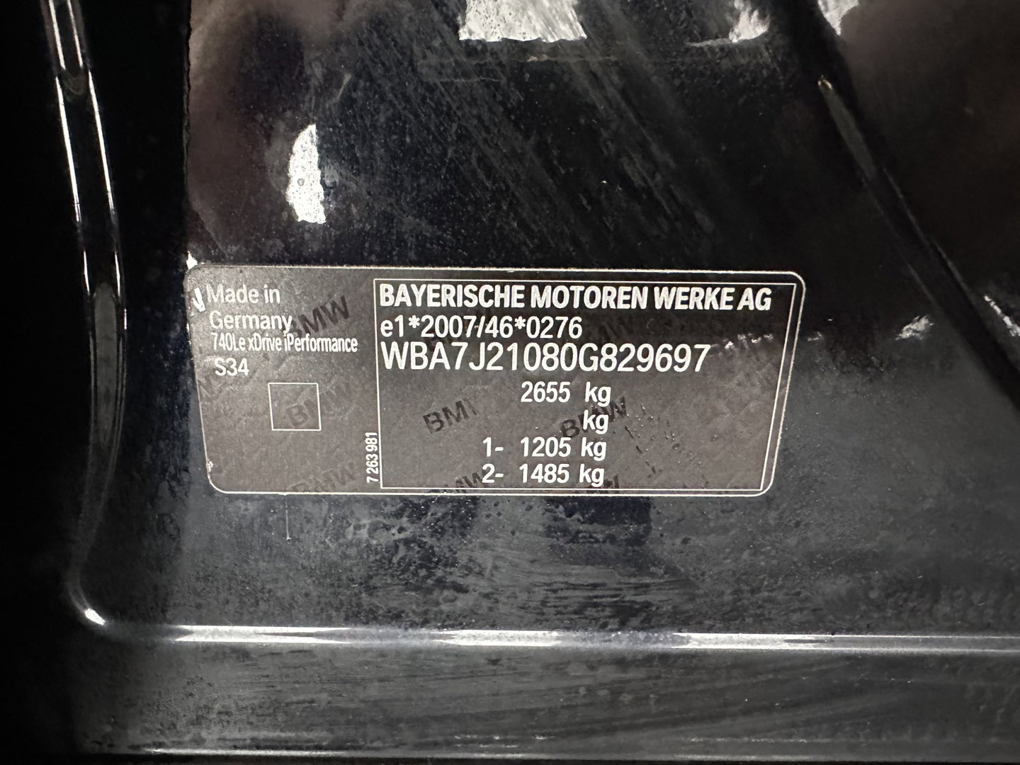 BMW 7 Serie 740Le xDrive iPerformance High Executive (Plug-In) Aut. *PANO | LEATHER | MASSAGE | HARMAN/KARDON | MEMORY-PACK | BLIS | TOPVIEW |  HEAD-UP | ADAPTIVE-CRUISE | FULL-LED | ENTERTAINMENT | DAB+ | ..