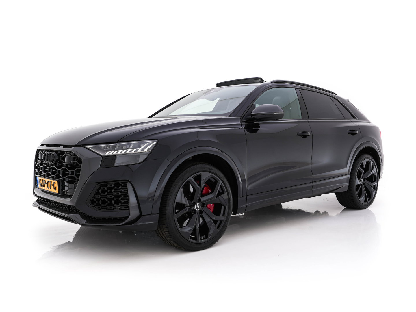 Audi RS Q8 4.0 TFSI Quattro * PANO | MILLTEK-EXHAUST | CERAMIC-BRAKES | CARBON-PACK | LEATHER | MEMORY-PACK | 4-WHEEL-STEERING | AIRSUSPENSION | BANG&OLUFSEN | ADAPTIVE-CRUISE | BLINDSPOT | TOPVIEW | SOFTCLOSE |  ....