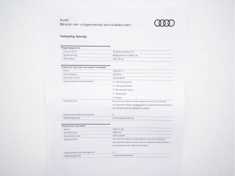 Audi RS Q8 4.0 TFSI Quattro * PANO | MILLTEK-EXHAUST | CERAMIC-BRAKES | CARBON-PACK | LEATHER | MEMORY-PACK | 4-WHEEL-STEERING | AIRSUSPENSION | BANG&OLUFSEN | ADAPTIVE-CRUISE | BLINDSPOT | TOPVIEW | SOFTCLOSE |  ....