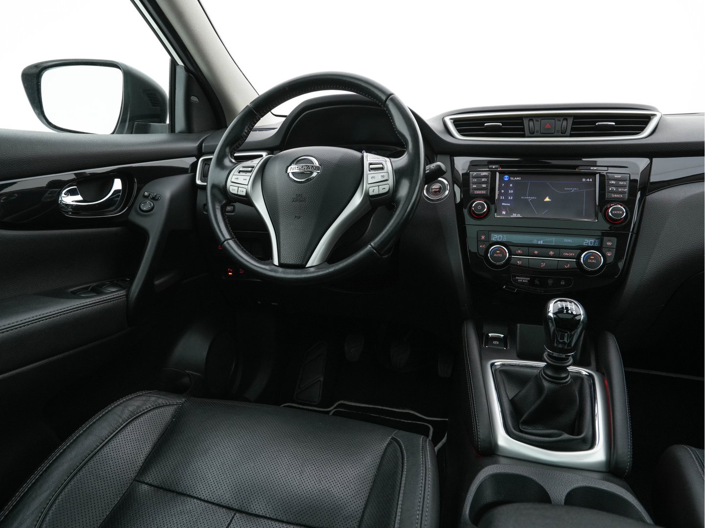 Nissan QASHQAI 1.2 Tekna *PANO | LEATHER | TOPVIEW | BLINDSPOT | LED-LIGHTS | NAVI-FULLMAP | HEATED-COMFORTSEATS | KEYLESS | DAB+ | PRIVACY-GLASS | ECC | AMBIENTLIGHT | LANE-ASSIST | PDC | TOWBAR | 19''ALU*