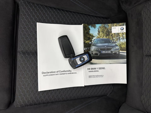 BMW 1-serie 118d M-Sportpack Executive Aut. *PANO | ALCANTARA |  FULL-LED | HEATED-SPORTSEATS | MEMORY-PACK | CAMERA | KEYLESS | DAB | NAVI-FULLMAP | PRIVACYGLASS | ECC | PDC | ADAPTIVE-CRUISE | 17''ALU*