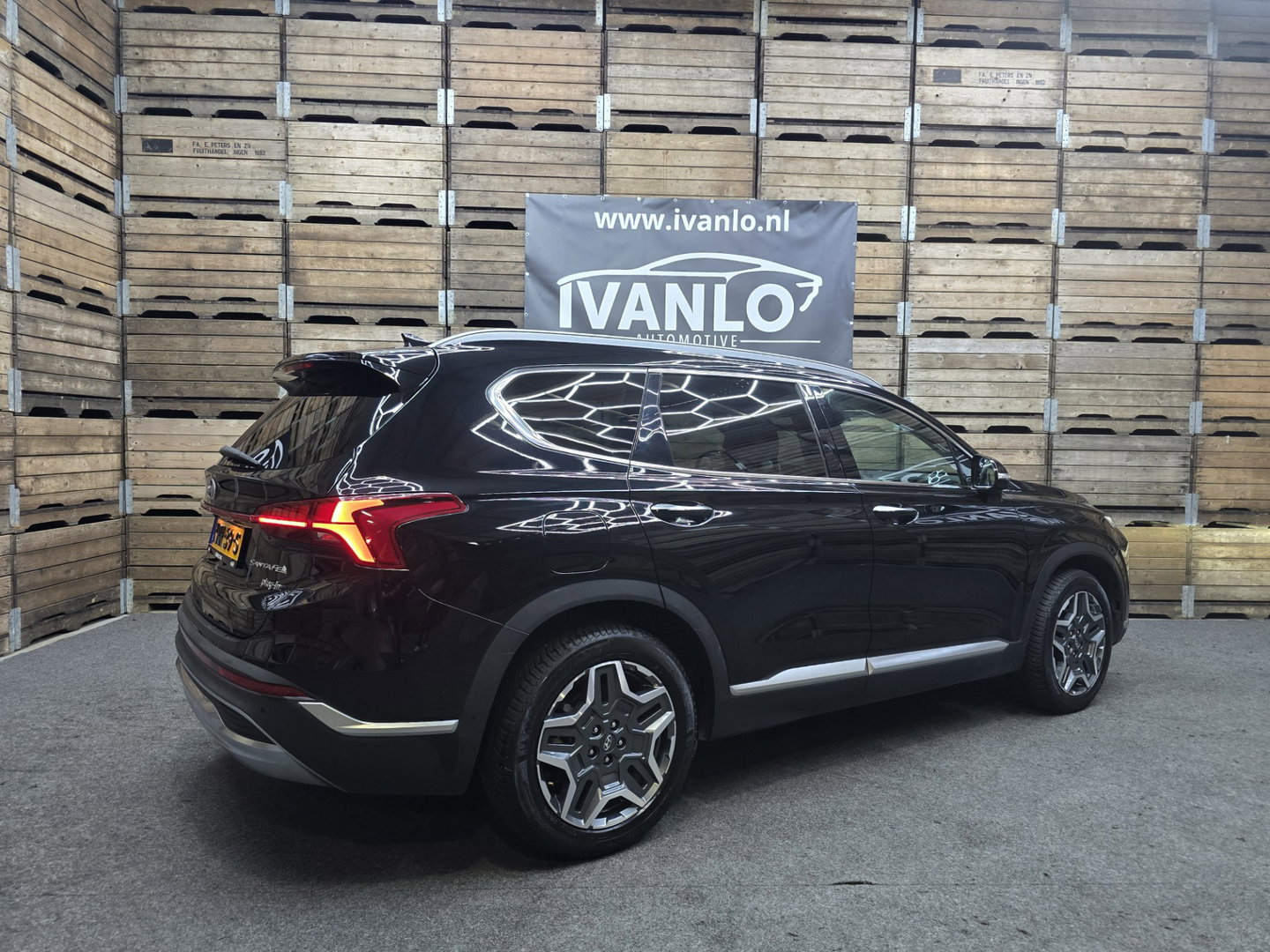 Hyundai Santa Fe 1.6 T-GDI PHEV Premium Sky 7p. Leder Pano Clima Navi HUD Camera 19"LM SOH 98%