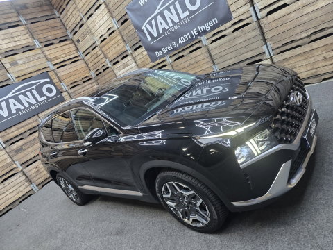 Hyundai Santa Fe 1.6 T-GDI PHEV Premium Sky 7p. Leder Pano Clima Navi HUD Camera 19"LM SOH 98%