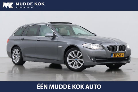 BMW 5 Serie Touring 530i Upgrade Edition | Panoramadak | Leder | Navigatie | Comfortstoelen+Memory | Stoelverwarming | Xenon | Getint Glas