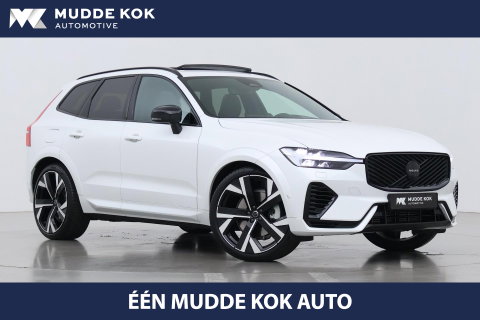 Volvo XC60 T6 Ultra Black Edition | 22 Inch | Bowers&Wilkins | Luchtvering | Trekhaak | 360° Camera | Stoelventilatie