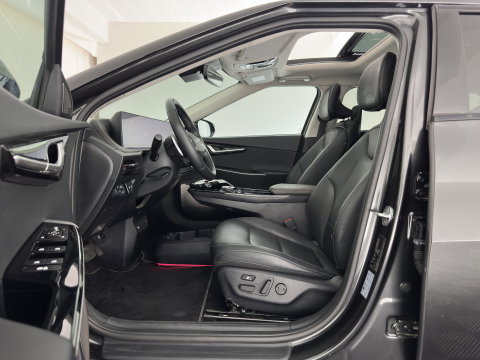 Kia Ev6 Plus Advanced 77.4 kWh [3-Fase-11kW] {SoH-93%} (INCL.BTW) Aut. *PANO | LEATHER | ADAPTIVE-CRUISE | DIGI-COCKPIT | MERIDIAN-AUDIO | MEMORY-PACK | FULL-LED | KEYLESS | CAMERA | DAB | BLIND-SPOT | NAVI-FULLMAP | PRIVACY-GLASS | AMBIENT-L