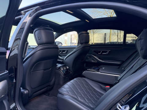 Mercedes-Benz S-Klasse 580 4MATIC Lang AMG Line 4 wiel sturing l full options