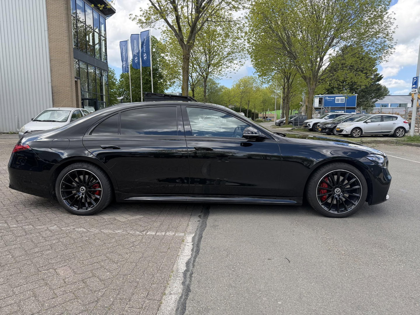 Mercedes-Benz S-Klasse 580 4MATIC Lang AMG Line 4 wiel sturing l full options