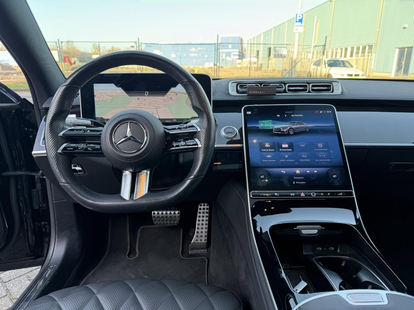 Mercedes-Benz S-Klasse 580 4MATIC Lang AMG Line 4 wiel sturing l full options