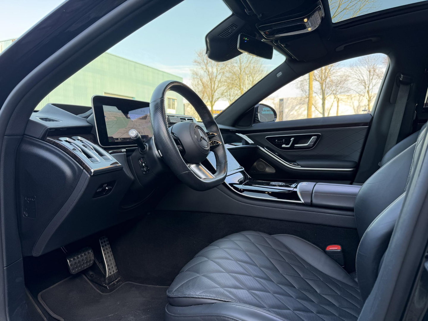 Mercedes-Benz S-Klasse 580 4MATIC Lang AMG Line 4 wiel sturing l full options