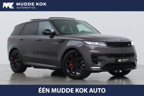 Land Rover Range Rover Sport 3.0 P550e Autobiography PHEV | Performance-voorstoelen | Black Pack | Massage | Meridian Surround | Koelbox | ClearSight | Trekhaak | 23 Inch