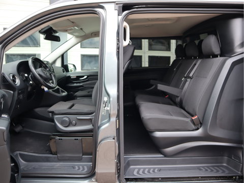 Mercedes-Benz Vito 116 CDI Automaat Euro 6 - DC 5 Pers. - 2x Schuifdr - A.Deuren - LED - Cruise - Camera