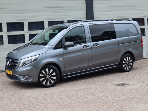 Mercedes-Benz Vito 116 CDI Automaat Euro 6 - DC 5 Pers. - 2x Schuifdr - A.Deuren - LED - Cruise - Camera