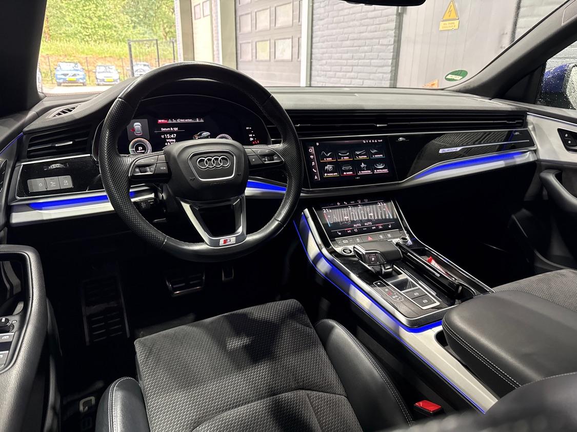 Audi Q8 55 TFSI e quattro Pro Line | Bang&Olufsen | Luchtvering | Trekhaak | Head-Up | Matrix LED | 22 Inch | Stoelverwarming V+A | ACC