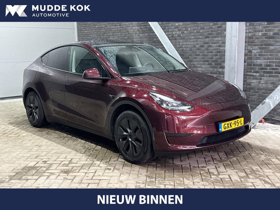 Tesla Model Y Long Range RWD 75 kWh | Panoramadak | Trekhaak | 360° Camera | Stoelverwarming V+A