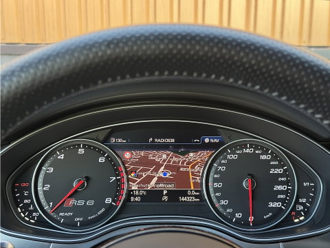 Audi A6 Avant 4.0 TFSI RS 6 quattro Pro Line Plus | Milltek | Keramisch | B&O Advanced | Dynamic Plus | Head-Up Display | Nightvision | Panoramadak | 360° Camera | Softclose | Leder | Keyless | DAB |
