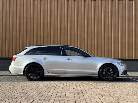 Audi A6 Avant 4.0 TFSI RS 6 quattro Pro Line Plus | Milltek | Keramisch | B&O Advanced | Dynamic Plus | Head-Up Display | Nightvision | Panoramadak | 360° Camera | Softclose | Leder | Keyless | DAB |