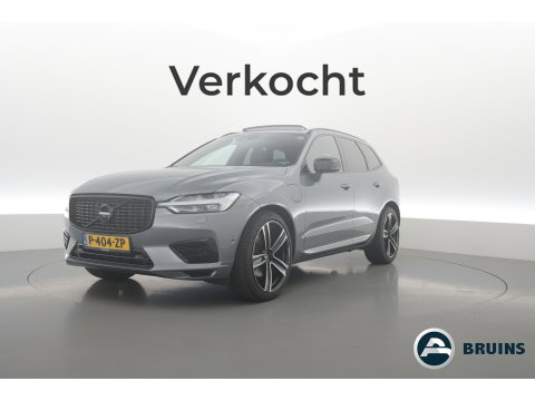 Volvo XC60 2.0 T8 390 PK Twin Engine AWD R-Design | Luchtvering | Heico | Acantara | Trekhaak | HUD | 360 camera | BTW |