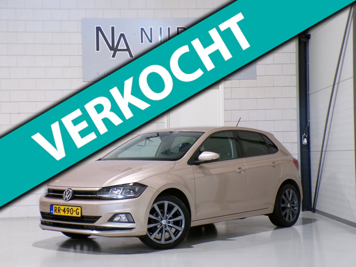 Volkswagen Polo 1.0 TSI Highline "Origineel NL!" Apple-Carplay Parkeersensoren 17"Velgen Adaptive-cruise Sfeerverlichting Garantie