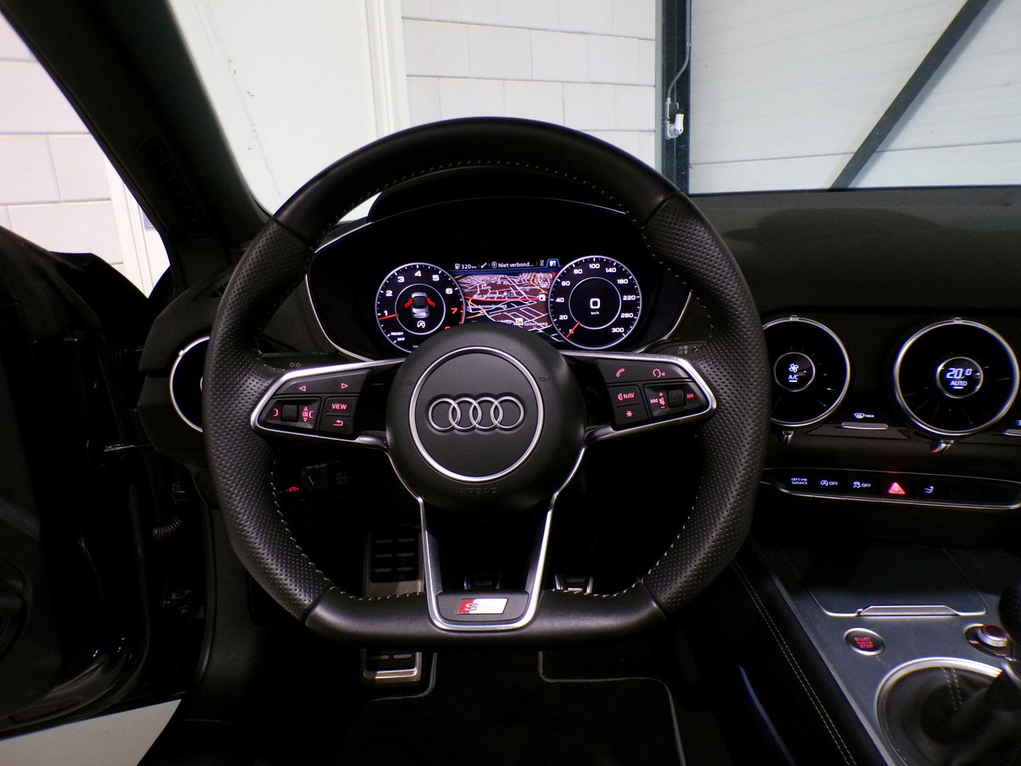 Audi TT Roadster 2.0 TFSI S-Line "Origineel NL!' 2x S line Apple-Carplay Stoelverwarming Xenon-LED Leer/Alcantara Parkeersensoren