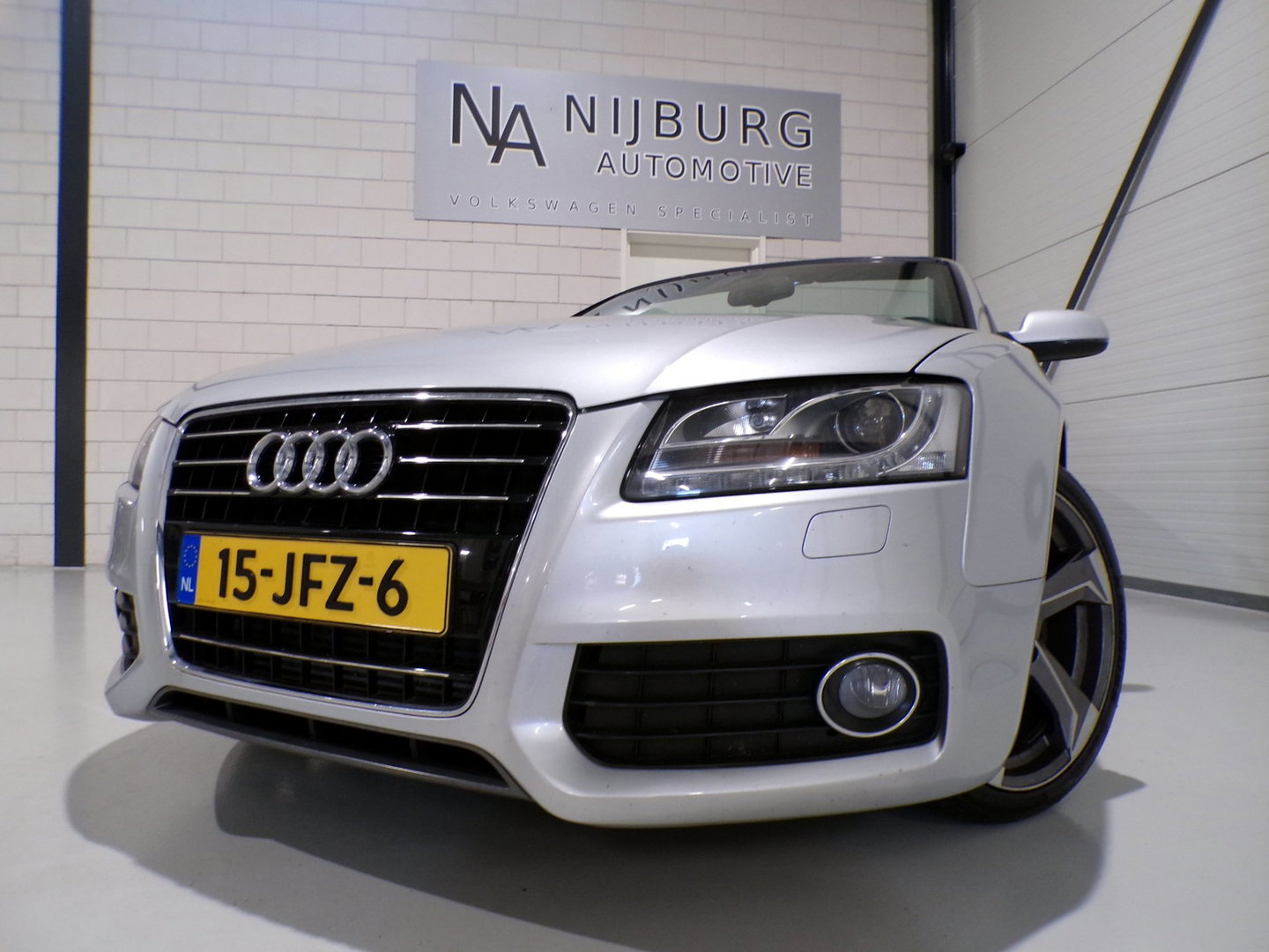 Audi A5 Cabriolet 2.0 TFSI S-Line "Origineel NL!" 2x S line Stoelverwarming Leer Bang & Olufsen Xenon-LED 19"Velgen Parkeersensor