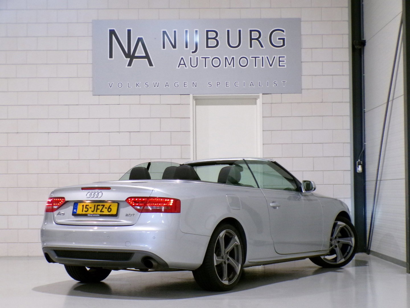 Audi A5 Cabriolet 2.0 TFSI S-Line "Origineel NL!" 2x S line Stoelverwarming Leer Bang & Olufsen Xenon-LED 19"Velgen Parkeersensor