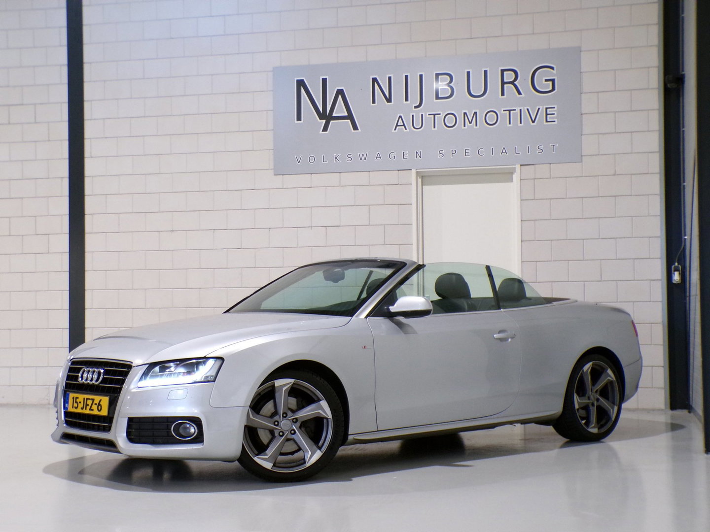 Audi A5 Cabriolet 2.0 TFSI S-Line "Origineel NL!" 2x S line Stoelverwarming Leer Bang & Olufsen Xenon-LED 19"Velgen Parkeersensor