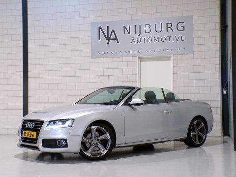 Audi A5 Cabriolet 2.0 TFSI S-Line "Origineel NL!" 2x S line Stoelverwarming Leer Bang & Olufsen Xenon-LED 19"Velgen Parkeersensor