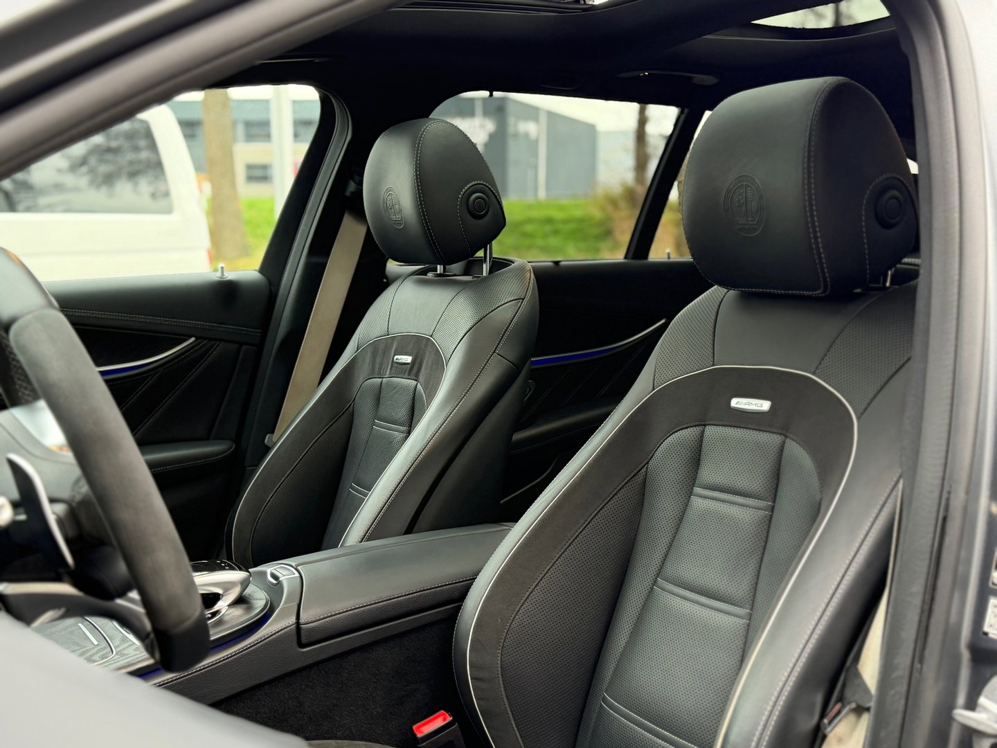 Mercedes-Benz E-Klasse Estate 63 S AMG 4MATIC+|Pano|Keramisch|Massage|Burmester|Head-Up|Memory|360Camera|Keyless|Leder|612PK