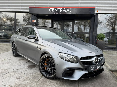 Mercedes-Benz E-Klasse Estate 63 S AMG 4MATIC+|Pano|Keramisch|Massage|Burmester|Head-Up|Memory|360Camera|Keyless|Leder|612PK