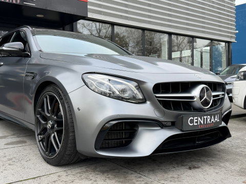 Mercedes-Benz E-Klasse Estate 63 S AMG 4MATIC+|Pano|Keramisch|Massage|Burmester|Head-Up|Memory|360Camera|Keyless|Leder|612PK