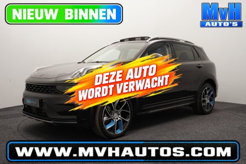 Lynk & Co 01 1.5 PHEV|ZWARTE.HEMEL|360ºCAM|BLACK EDITION|