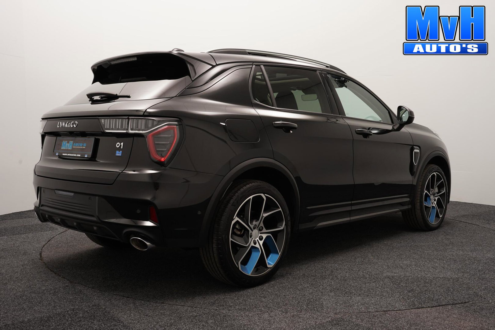 Lynk & Co 01 1.5 PHEV|ZWARTE.HEMEL|360ºCAM|BLACK EDITION|