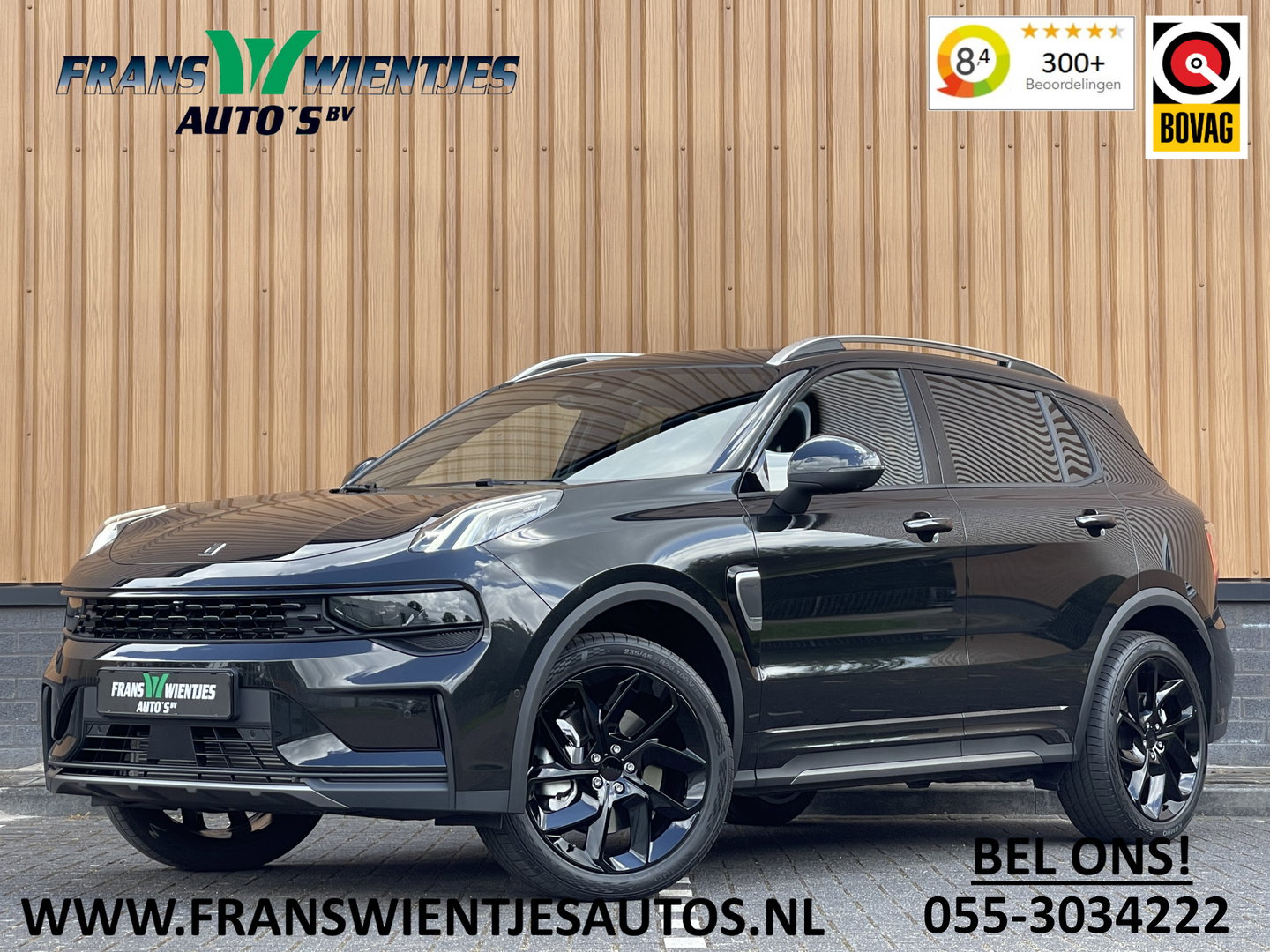 Lynk & Co 01 1.5 | Black Pakket Optioneel | Zwarte Hemel | Panoramadak | Adaptive Cruise Control | 360 Camera | Keyless | Elektrische Bestuurdersstoel + Geheugen | Parkeersensoren | Apple Ca