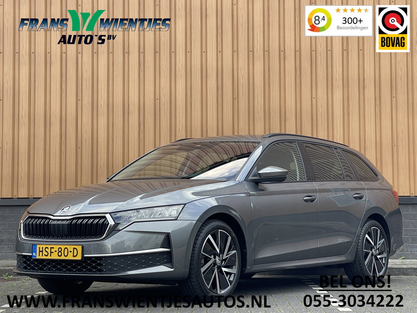 Škoda Octavia Combi 1.5 TSI Business Edition Plus | Elektrisch wegklapbare trekhaak | Keyless Go/Entry | Apple Carplay | Airco | Achteruitrijcamera | Stuurverwarming |