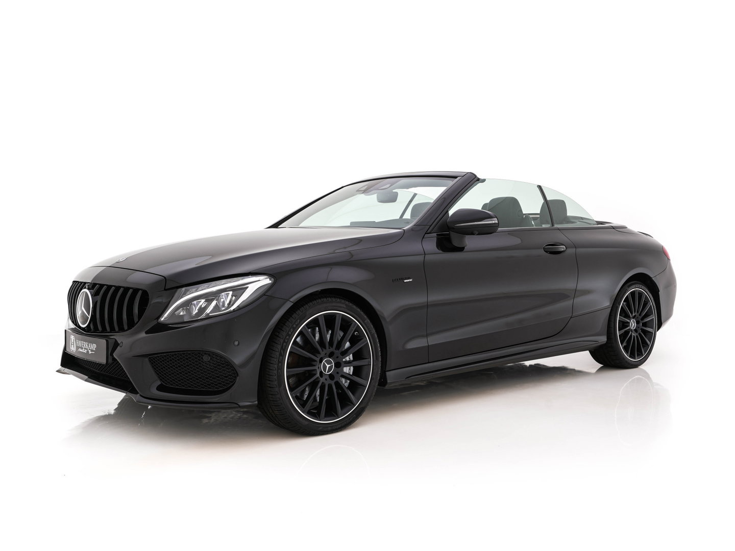 Mercedes-Benz C-Klasse Cabrio AMG 43 4MATIC Night Edition Aut. *LEDER | BURMESTER-AUDIO | FULL-LED | HEATED/VENTILATED-SPORTSEATS | NAVI-FULLMAP | SHIFTPADDLES | CAMERA | BLINDSPOT | ADAPTIVE-CRUISE | LANE-ASSIST | KEYLESS | AMBIENTLIGHT | MEMORY ..