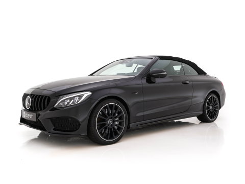 Mercedes-Benz C-Klasse Cabrio AMG 43 4MATIC Night Edition Aut. *LEDER | BURMESTER-AUDIO | FULL-LED | HEATED/VENTILATED-SPORTSEATS | NAVI-FULLMAP | SHIFTPADDLES | CAMERA | BLINDSPOT | ADAPTIVE-CRUISE | LANE-ASSIST | KEYLESS | AMBIENTLIGHT | MEMORY ..