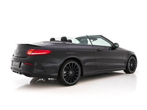 Mercedes-Benz C-Klasse Cabrio AMG 43 4MATIC Night Edition Aut. *LEDER | BURMESTER-AUDIO | FULL-LED | HEATED/VENTILATED-SPORTSEATS | NAVI-FULLMAP | SHIFTPADDLES | CAMERA | BLINDSPOT | ADAPTIVE-CRUISE | LANE-ASSIST | KEYLESS | AMBIENTLIGHT | MEMORY ..