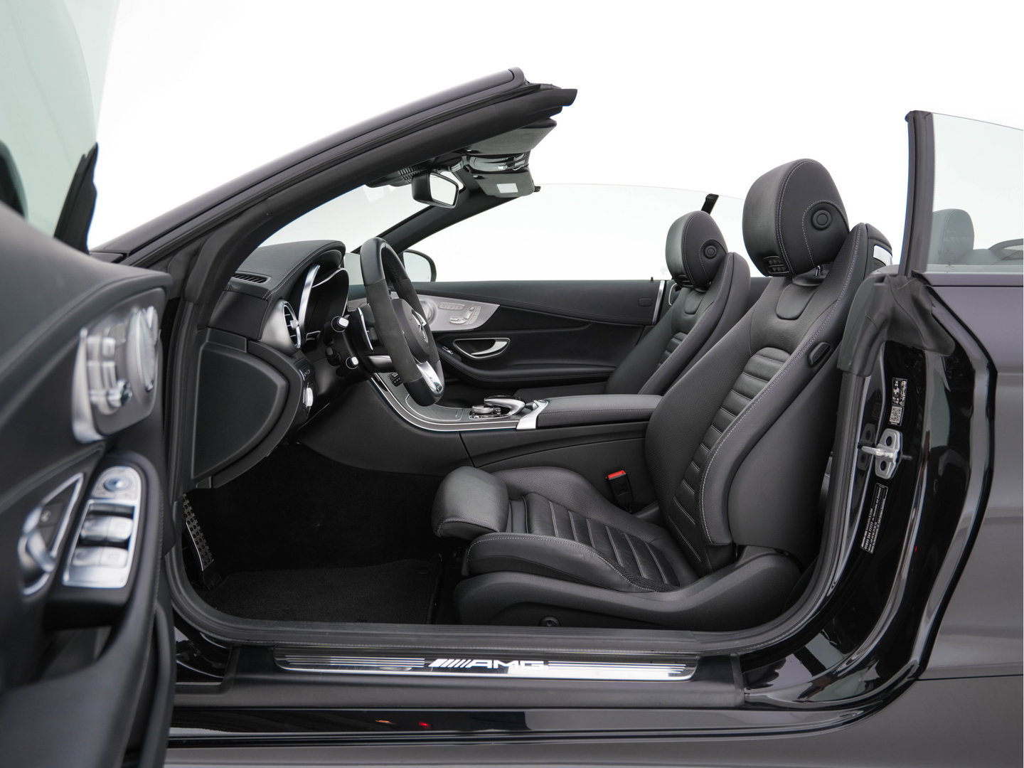 Mercedes-Benz C-Klasse Cabrio AMG 43 4MATIC Night Edition Aut. *LEDER | BURMESTER-AUDIO | FULL-LED | HEATED/VENTILATED-SPORTSEATS | NAVI-FULLMAP | SHIFTPADDLES | CAMERA | BLINDSPOT | ADAPTIVE-CRUISE | LANE-ASSIST | KEYLESS | AMBIENTLIGHT | MEMORY ..