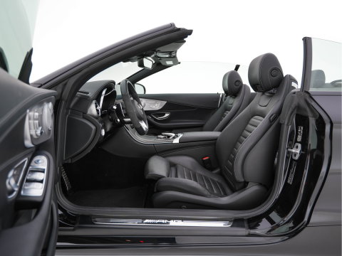 Mercedes-Benz C-Klasse Cabrio AMG 43 4MATIC Night Edition Aut. *LEDER | BURMESTER-AUDIO | FULL-LED | HEATED/VENTILATED-SPORTSEATS | NAVI-FULLMAP | SHIFTPADDLES | CAMERA | BLINDSPOT | ADAPTIVE-CRUISE | LANE-ASSIST | KEYLESS | AMBIENTLIGHT | MEMORY ..