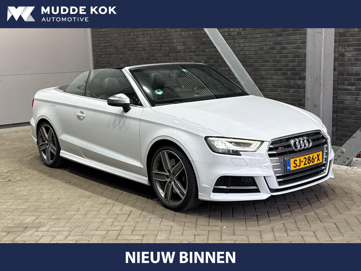 Audi A3 Cabriolet 2.0 TFSI S3 Quattro Pro Line Plus | Leder/Alcantara | Matrix LED | Stoel + Nekverwarming | Cruise Control | Keyless | Navigatie | 19 Inch
