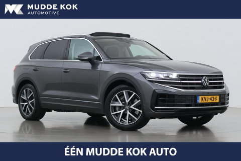 Volkswagen Touareg 3.0 TSi eHybrid 4MOTION Elegance | Luchtvering | Trekhaak | Panoramadak | Head-Up | 360 Camera | Ventilatie | Stoel+Stuurverwarming