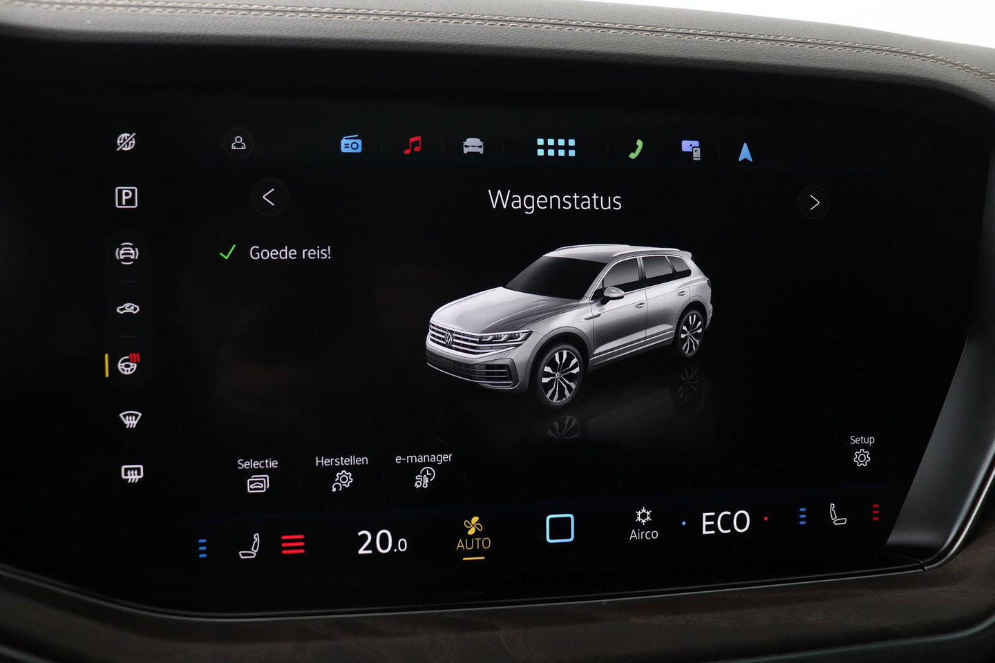 Volkswagen Touareg 3.0 TSi eHybrid 4MOTION Elegance | Luchtvering | Trekhaak | Panoramadak | Head-Up | 360 Camera | Ventilatie | Stoel+Stuurverwarming